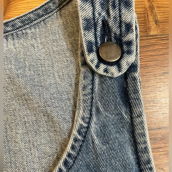 Denim Jumper Dress - Picture 4 of 6